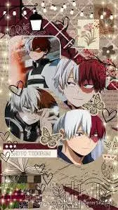 ai character: Shoto Todoroki background