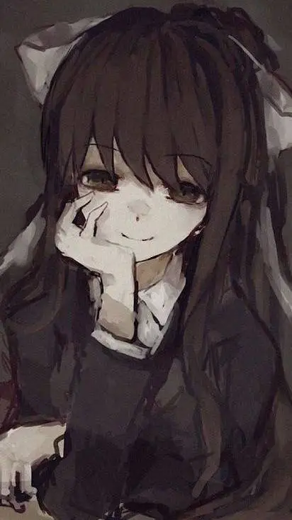 ai character: Monika  background