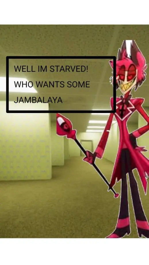 ai character: HH in backrooms! background