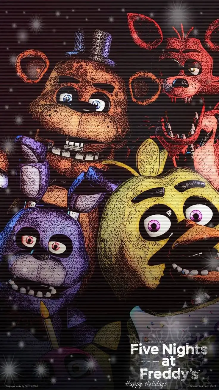 ai character: FNAF movie background