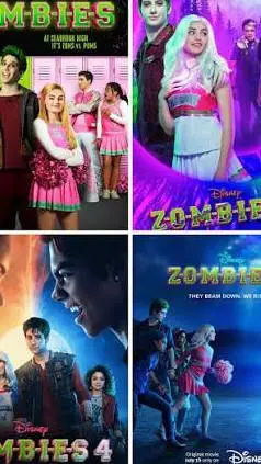 ai character: Zombies1,2,3,and4 background