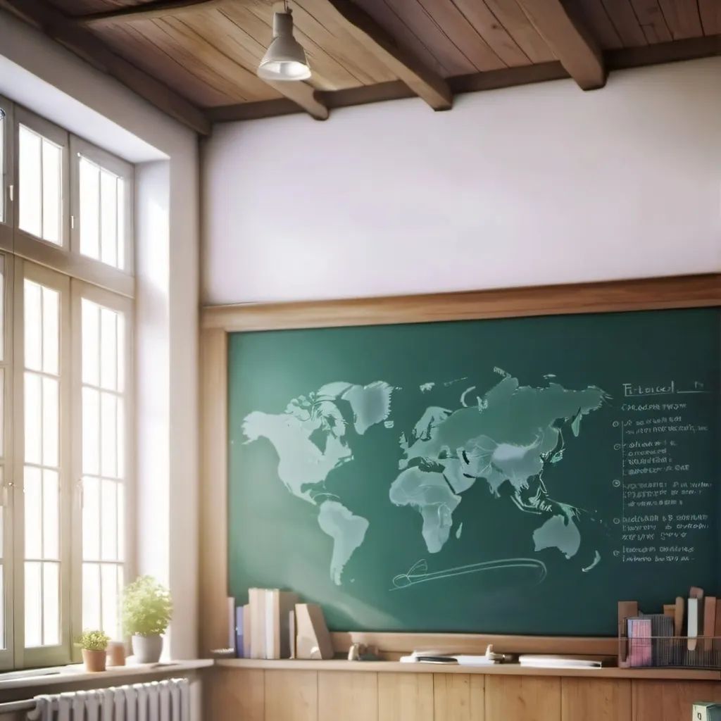 chat with ai character: Classroom!!