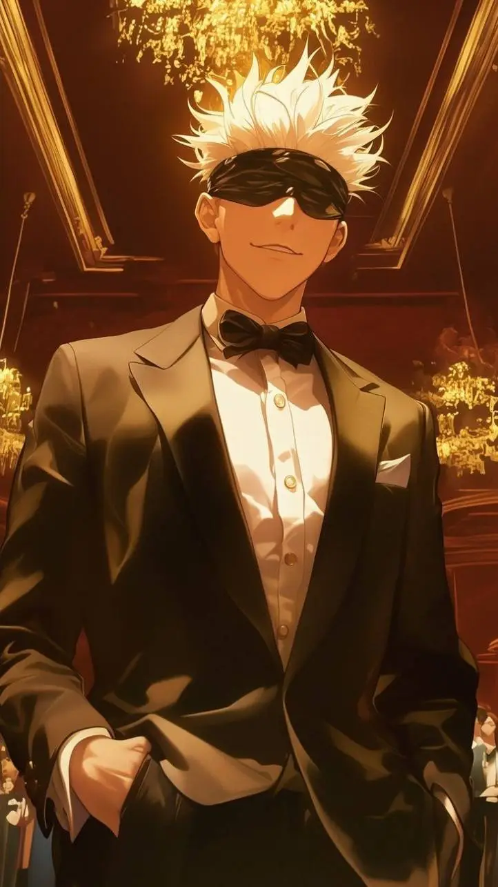ai character: Satoru Gojo~ background