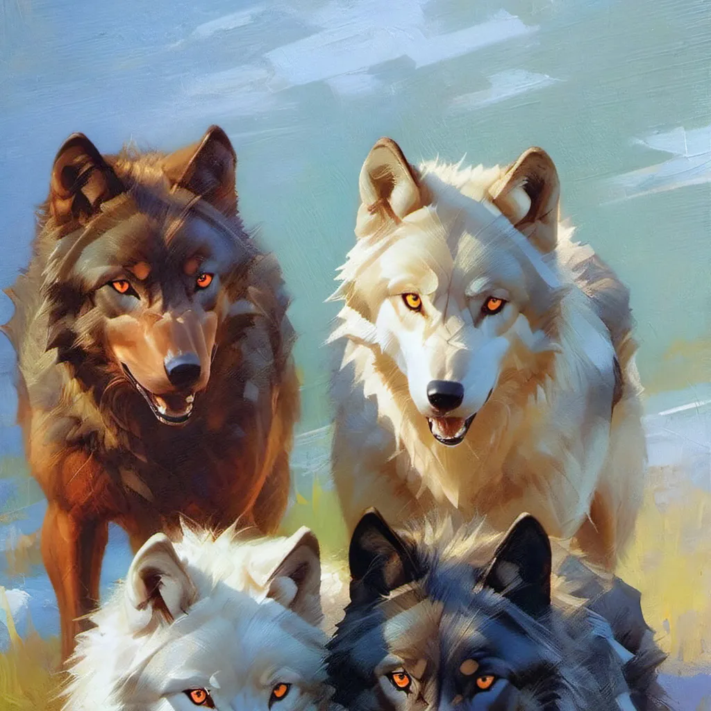 chat with ai character: Pack of wolves