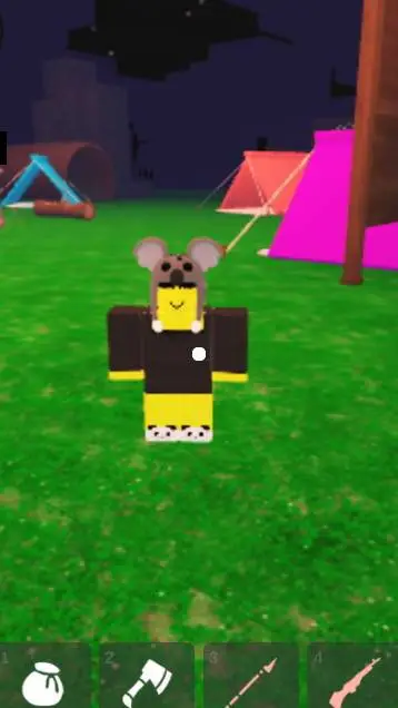 ai character: Koala bro  background