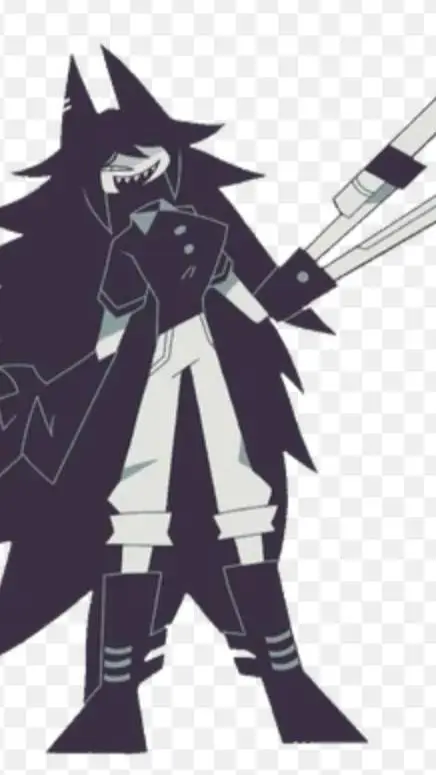 ai character:  miss circle  background