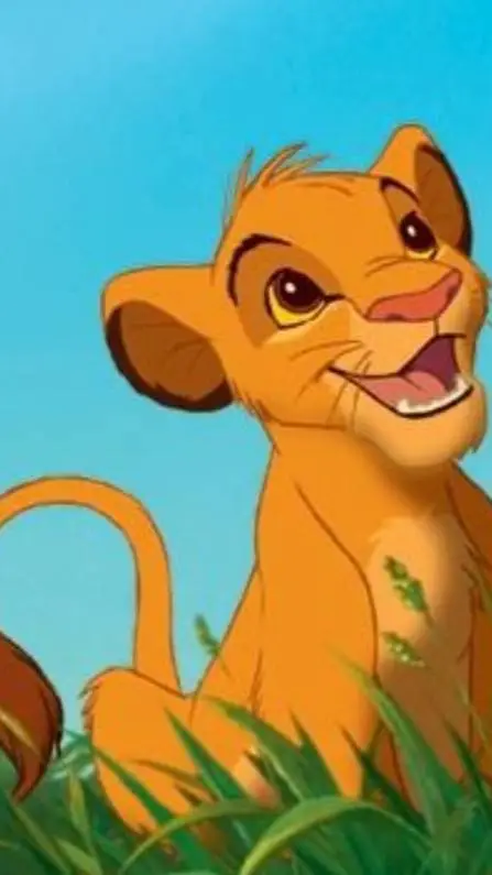 ai character: lion king pick me background