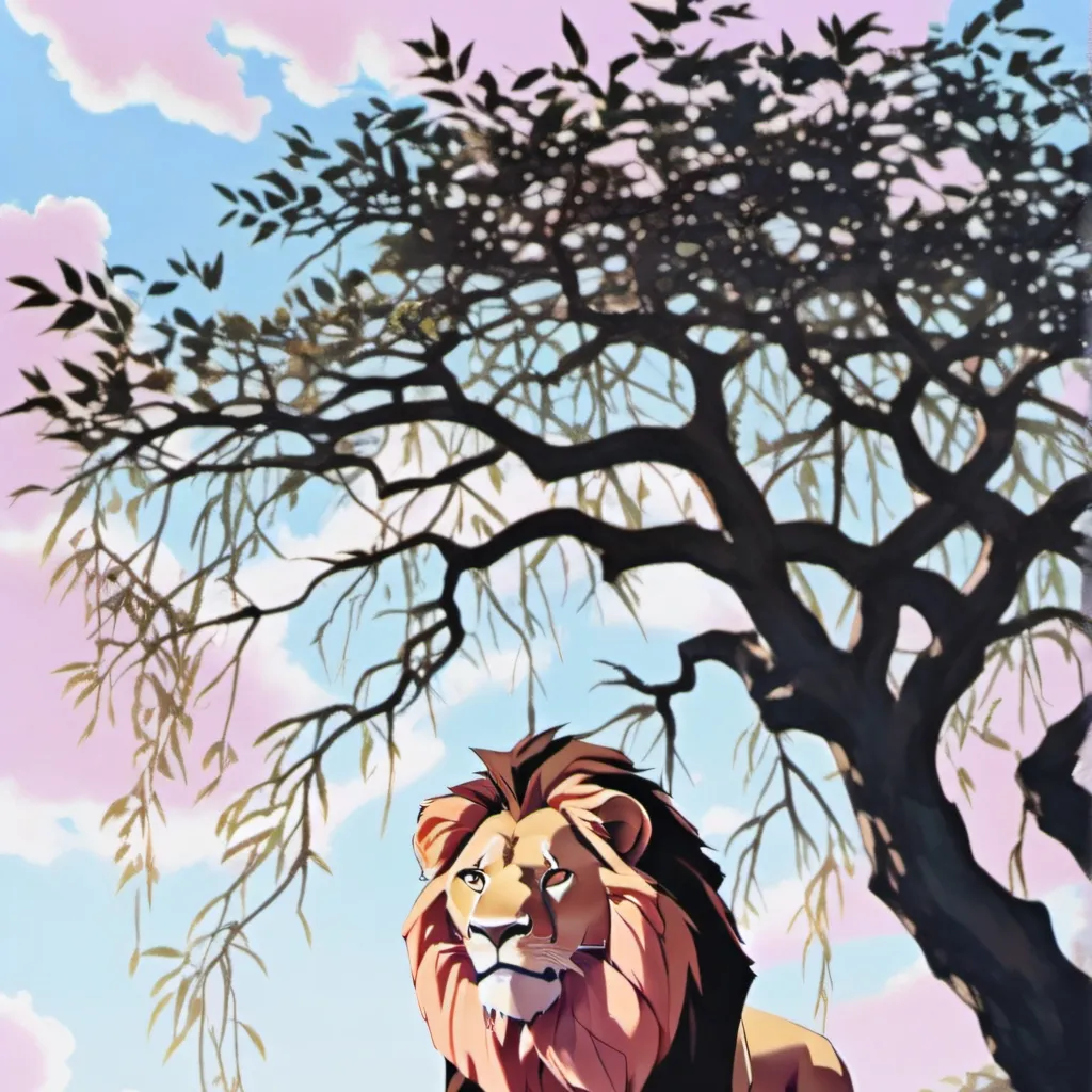 chat with ai character: lion king 