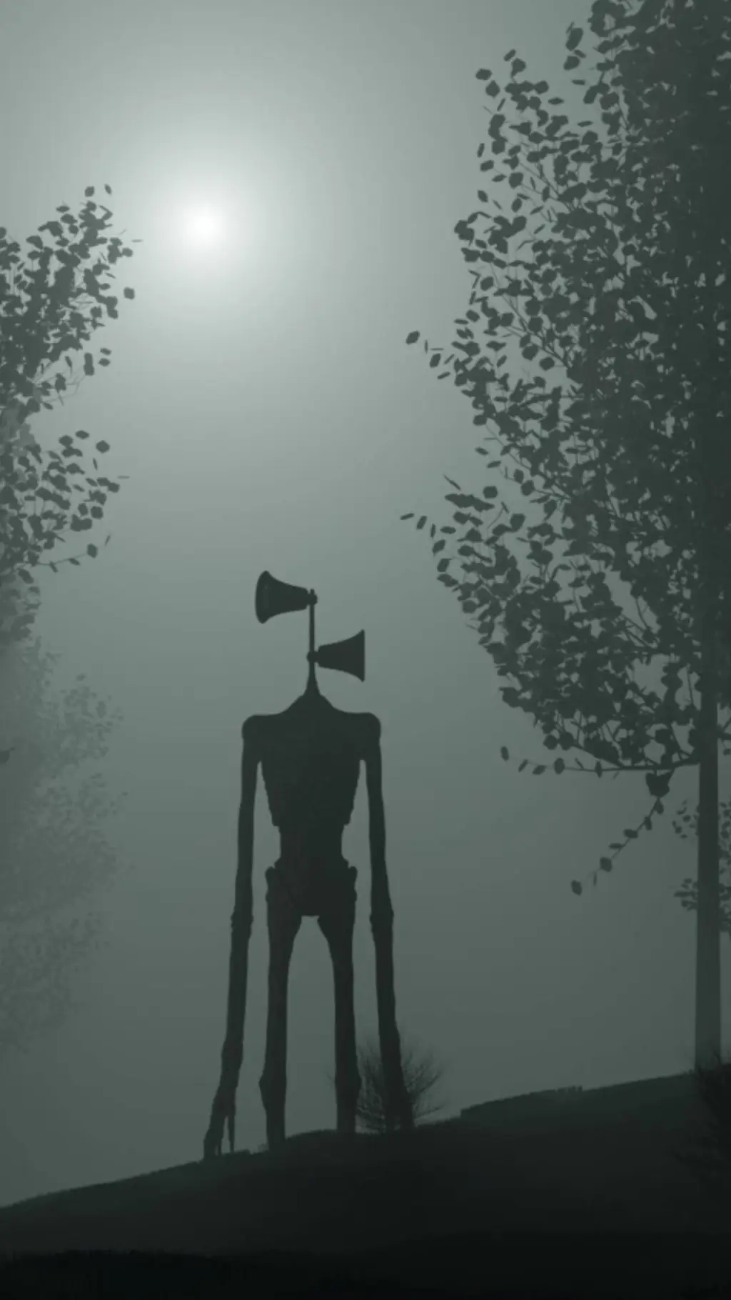 ai character: siren head background