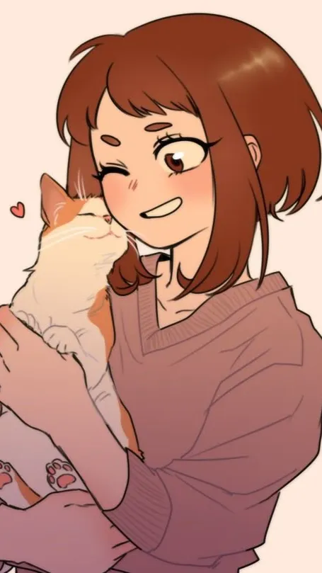 ai character: Ochako Uraraka background