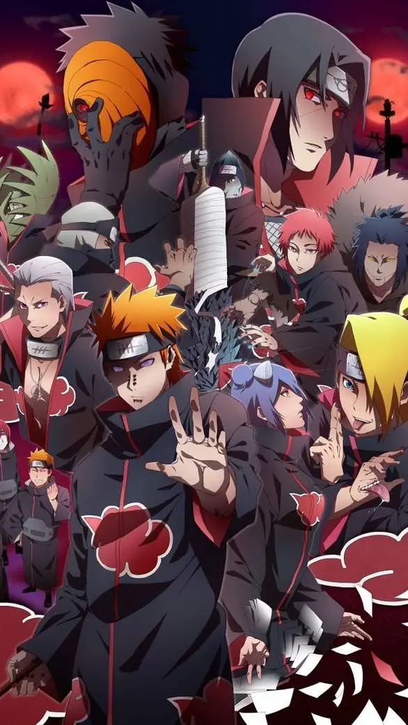 ai character: Akatsuki  background