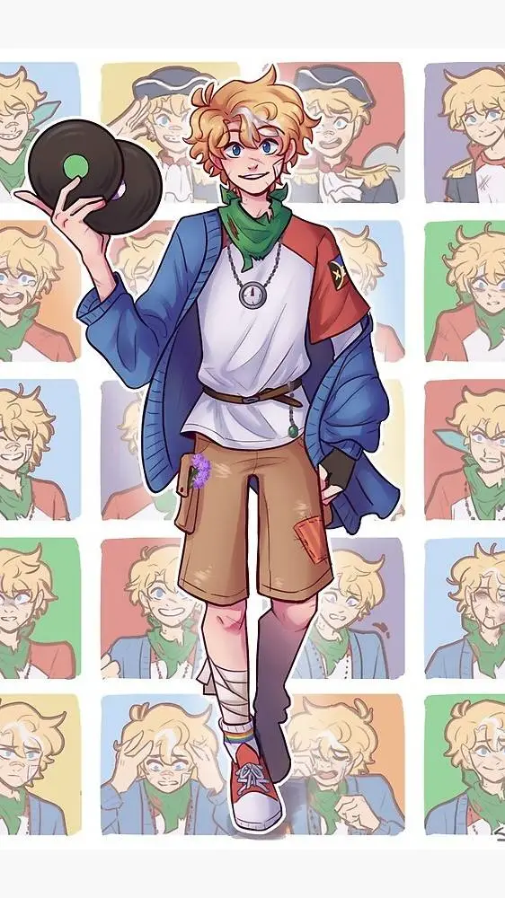 ai character: Tommyinnit  background