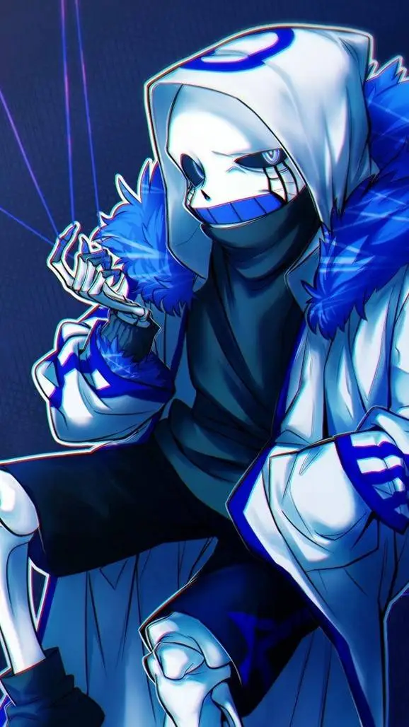 ai character: error404 sans background