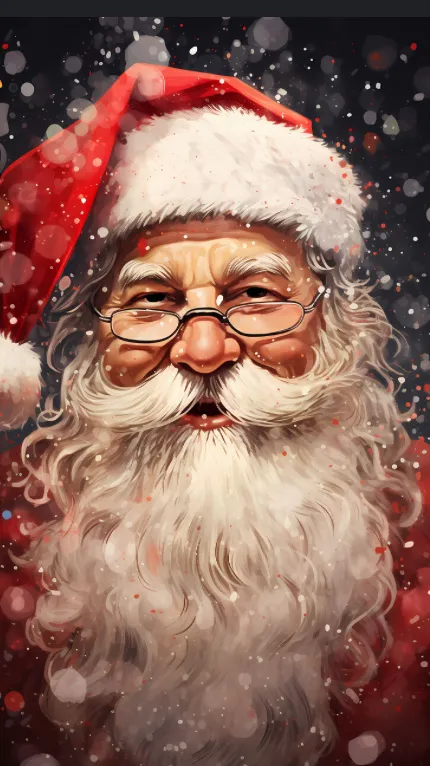 ai character: Santa giga background