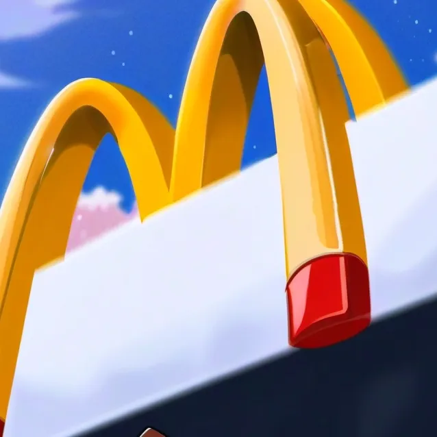 chat with ai character: McDonald's guy
