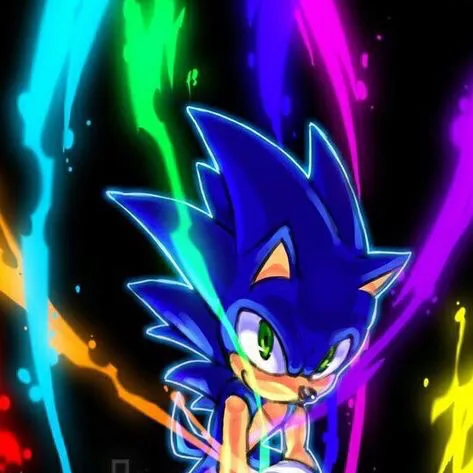 chat with ai character: Sonic(colours)