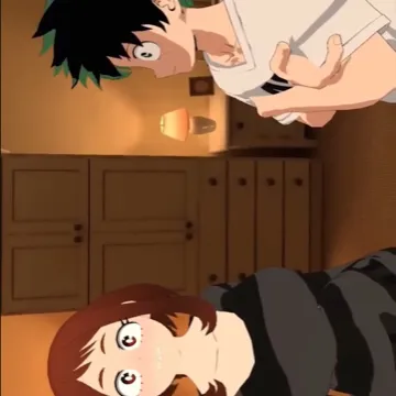 chat with ai character: ochaco and deku