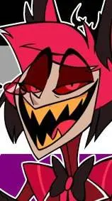 ai character: Alastor-RADIOAPPLE background