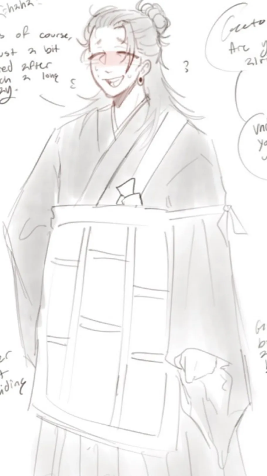 ai character: Satosugu background