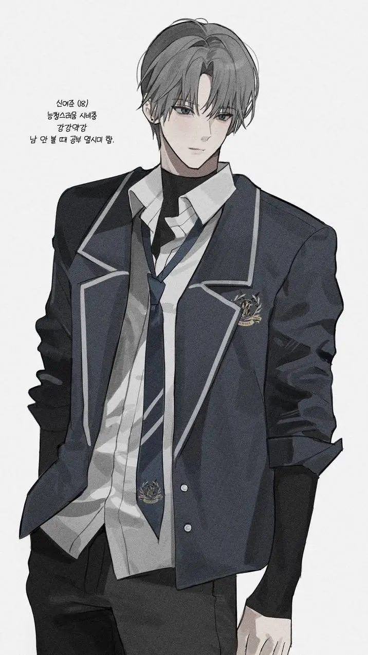 ai character: Lucas ♡ background