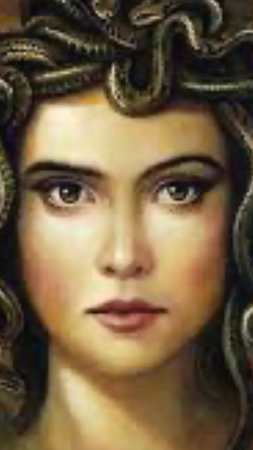 ai character: Medusa background