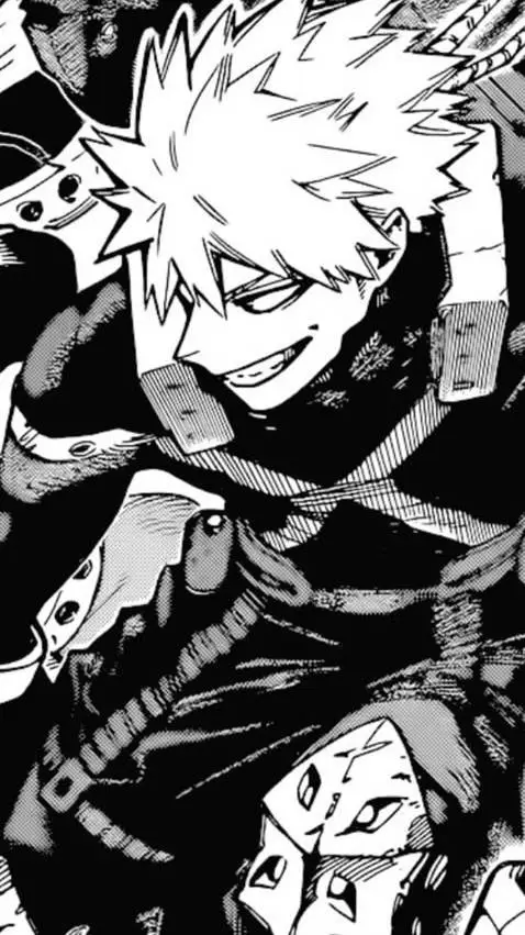 ai character: Katsuki Bakugou background