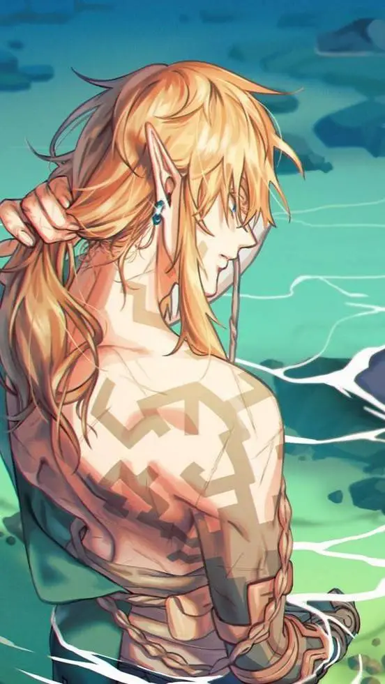 ai character: Link background