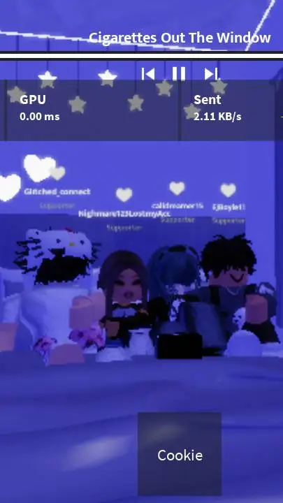 ai character: old friendgroup background