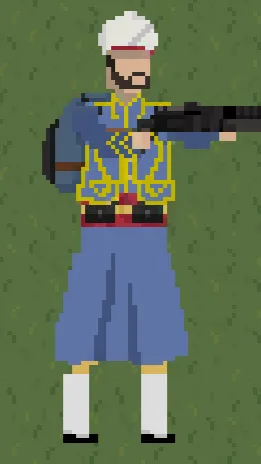 ai character: WW1 French army background