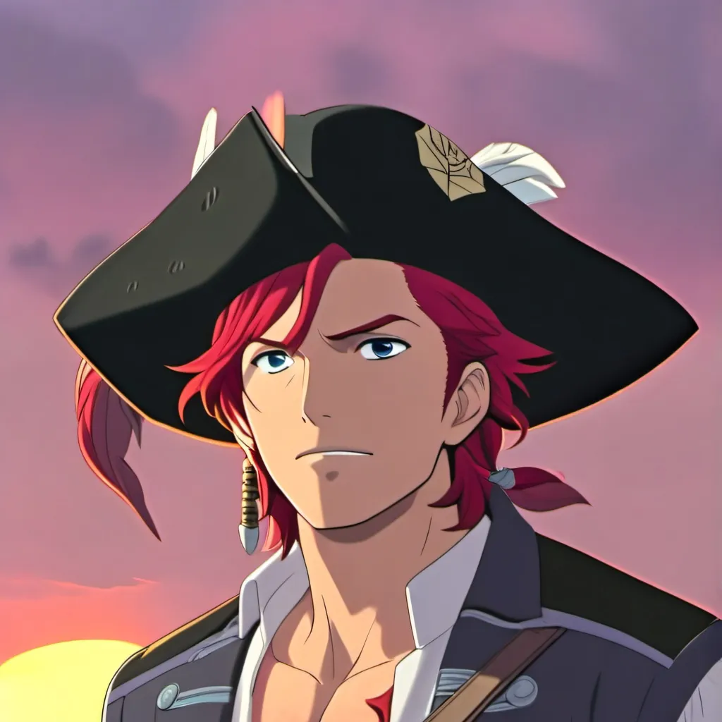 chat with ai character: red hair shanks