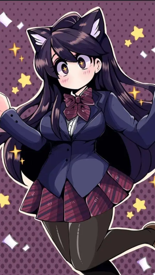 ai character: komi-san background