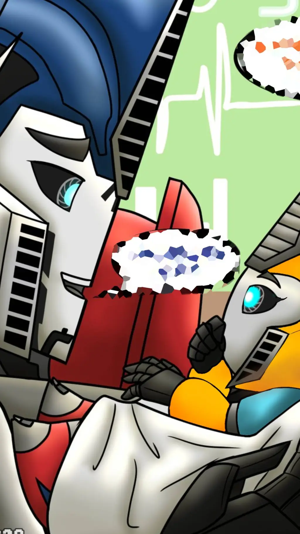 ai character: TFP Optimus prime  background