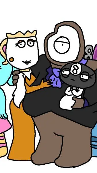 ai character: ♡FAMILY AU♡ background
