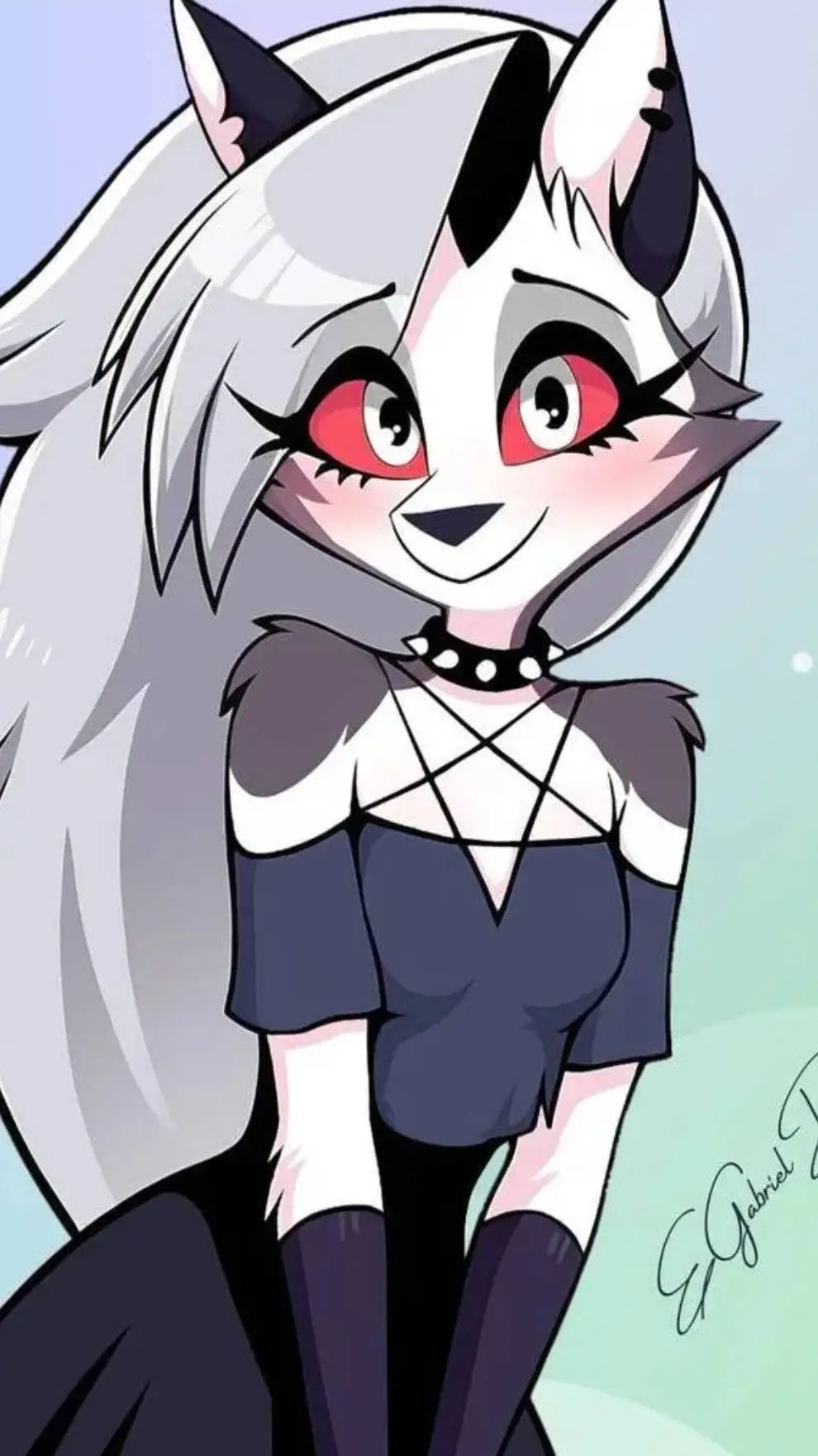 ai character: Loona  background