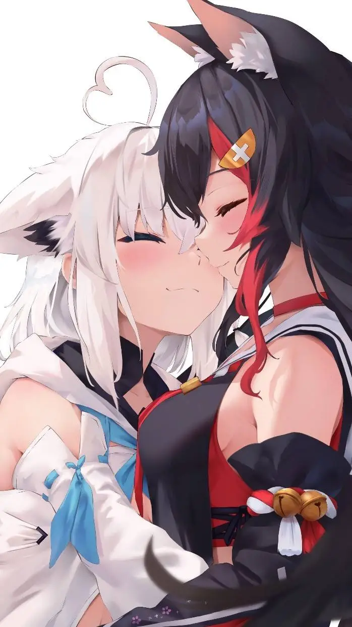 ai character: ookami mio background