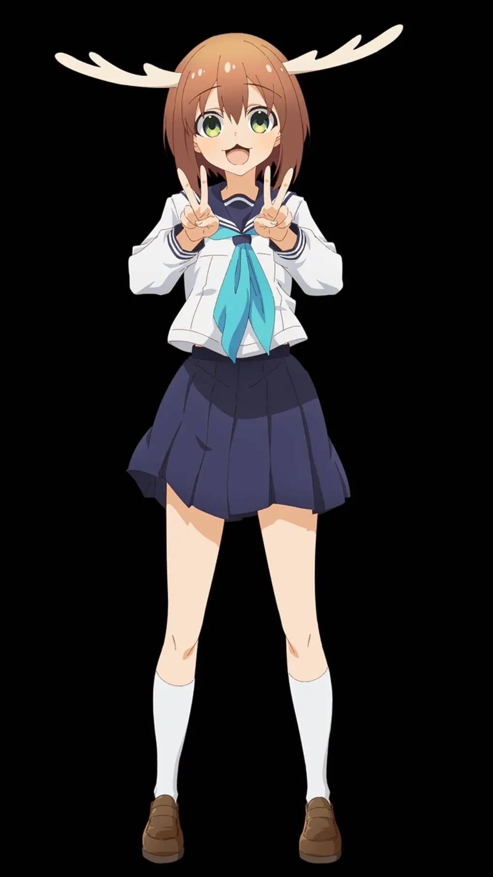 ai character: Noko Shikanoko background