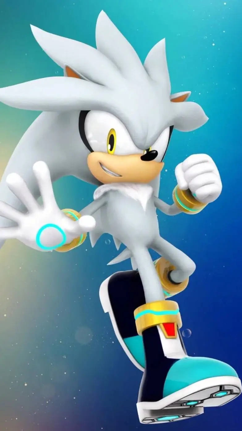 ai character: Silver  background