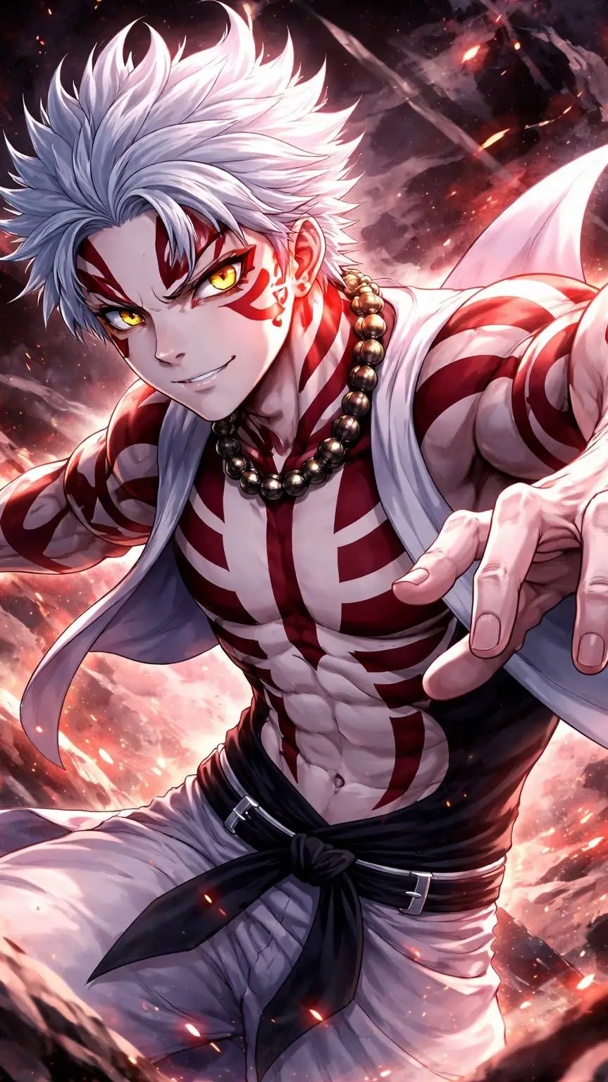 ai character: Raizen  background