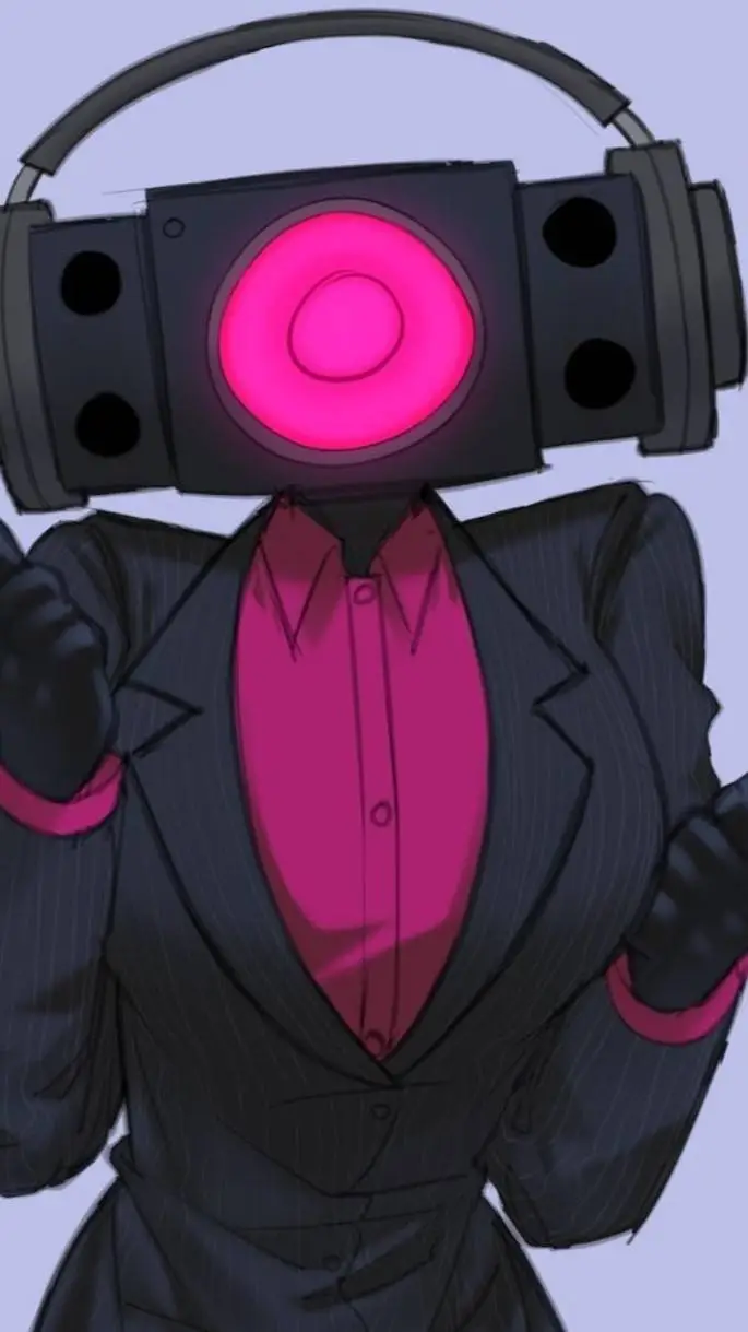 ai character: Speakerwoman  background