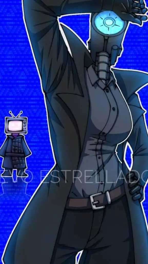 ai character: Caméra Woman  background