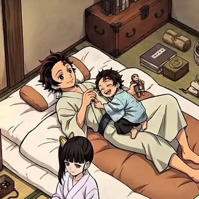 chat with ai character: famille Kamado