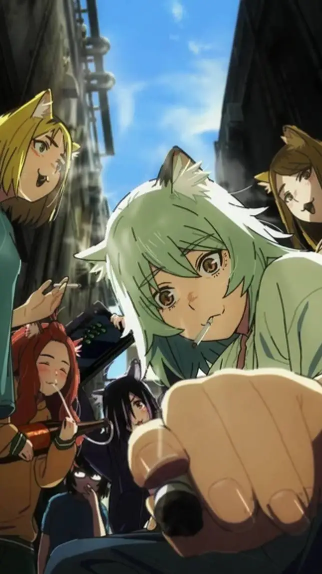 ai character: Chainsmoker Cat background