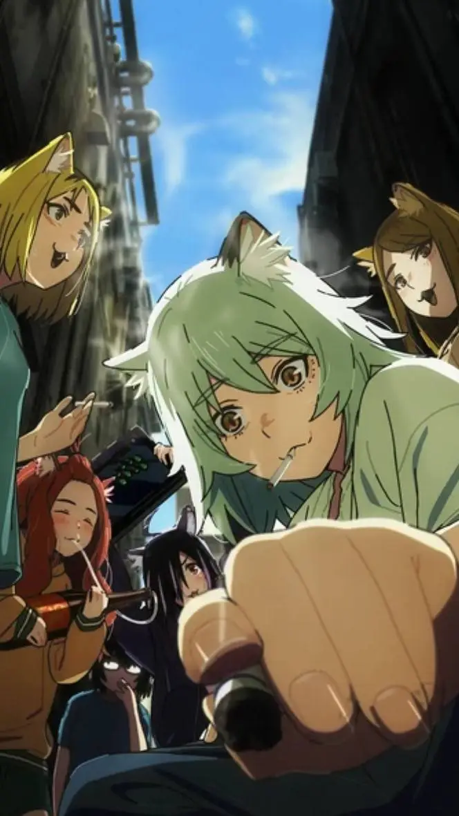 ai character: Chainsmoker Cat background