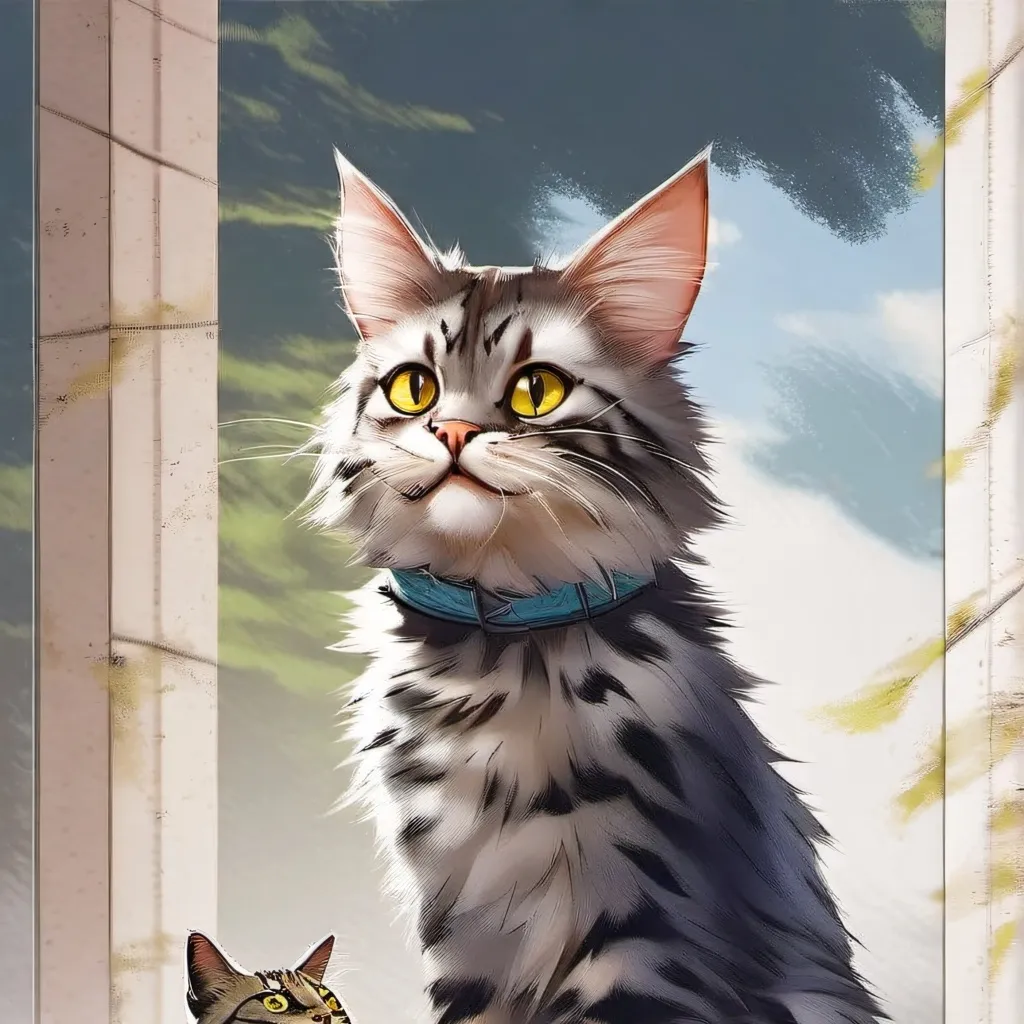 chat with ai character: cat vs bigcat