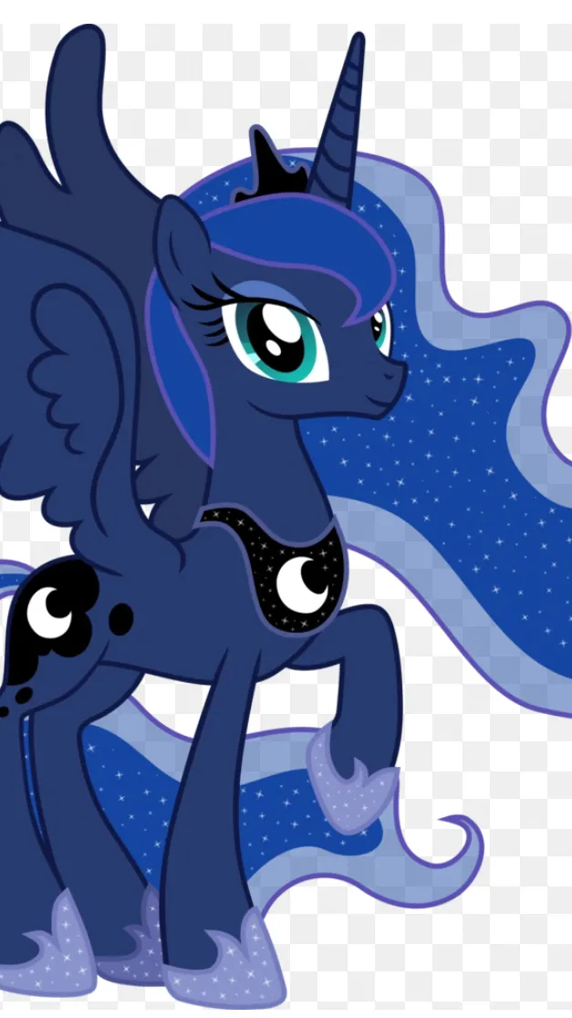 ai character: Luna background