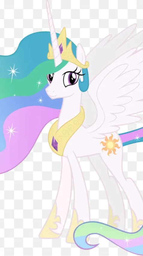 ai character: Princess celestia background