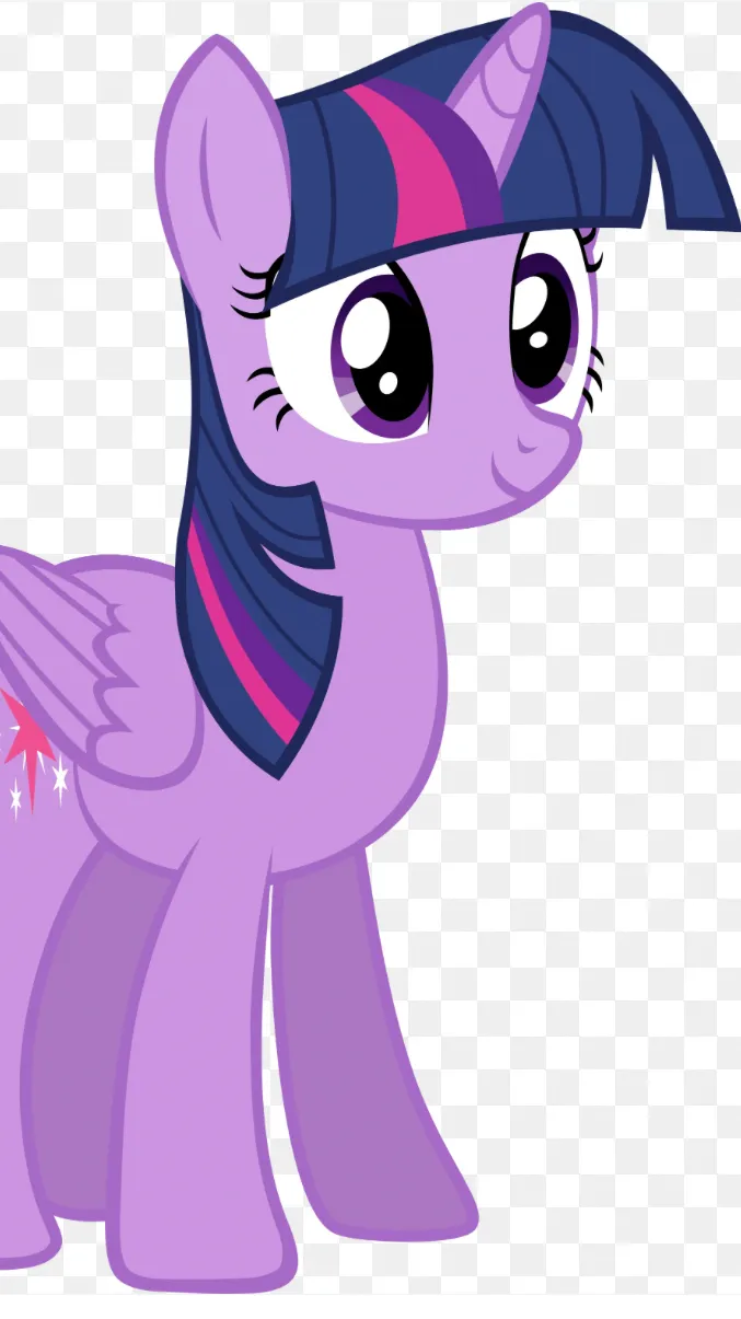 ai character: Twilight sparkle background