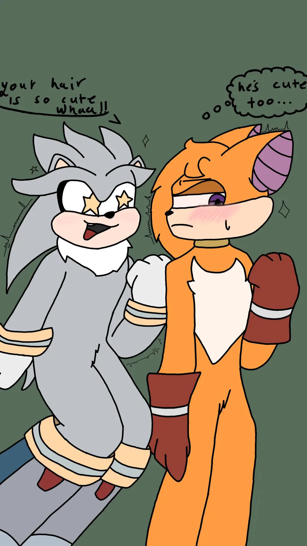 ai character: SONIC CREW(+my oc) background