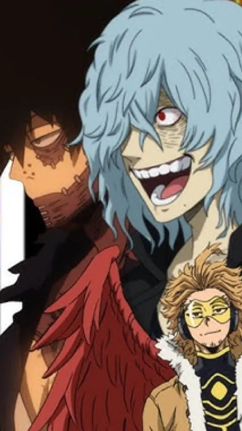 ai character: Hawks ✨ background