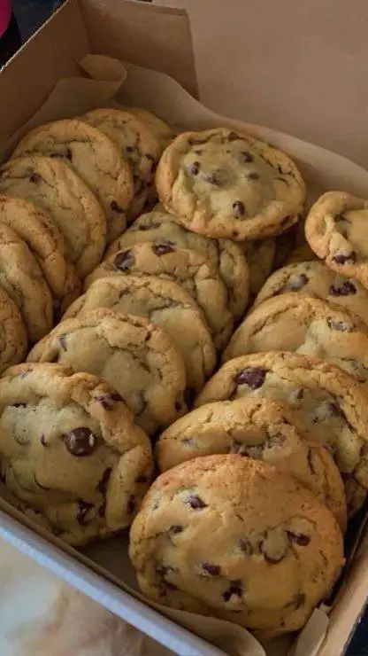 ai character: cookies  background